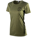 uploads - A577_Serving_the_Front_Line_Black_on_Military_Green_Ladies_F_Left
