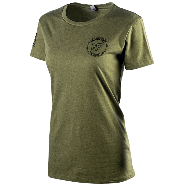 PNG - A577_Serving_the_Front_Line_Black_on_Military_Green_Ladies_F_Left