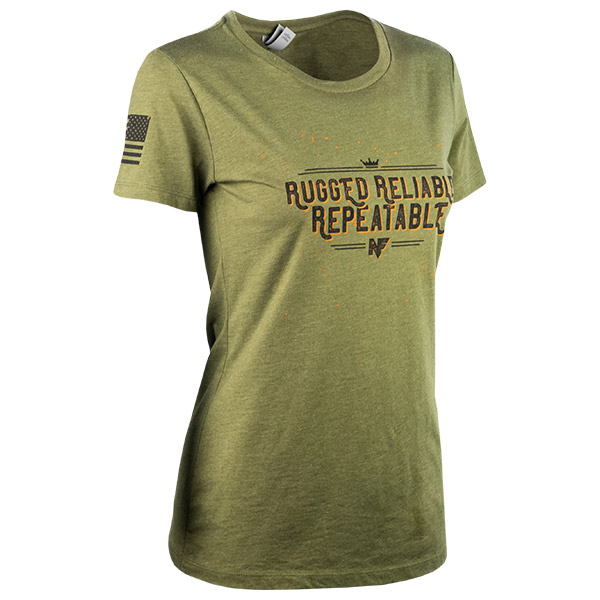 JPG - A583_Rugged_Reliable_Repeatable_Black_on_Military_Green_Womens_F_Right